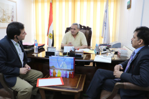 لقاء رئيس قصور الثقافة مع راكيش كاورا (1)