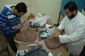 ورشة خزف وعرض مسرحى وفنى بمؤتمر الأدباء (3)